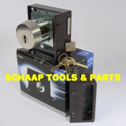 Veiligheidsoplegslot met vaste Anti-Kerntrek buitencilinder SKG** draairichting 2 | 1753-2-50mm-AK